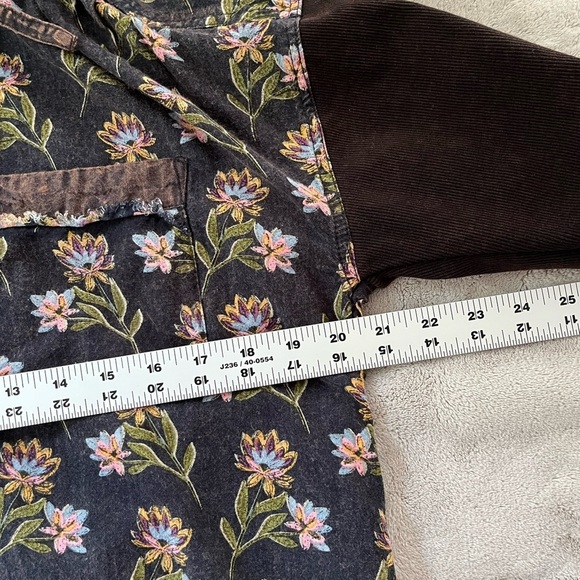 Free People Summer of Surf Pullover Button Henley Top Long Sleeve Size S Boho - Picture 14 of 16